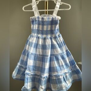 Janie & Jack | Blue and White Checkered Dress